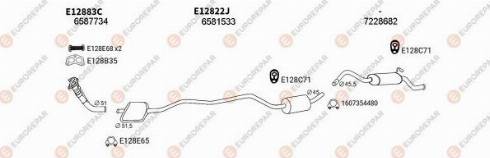 EUROREPAR 101050 - Система випуску ОГ autocars.com.ua