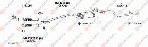 EUROREPAR 101061 - Система випуску ОГ autocars.com.ua