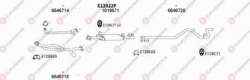 EUROREPAR 101085 - Система випуску ОГ autocars.com.ua