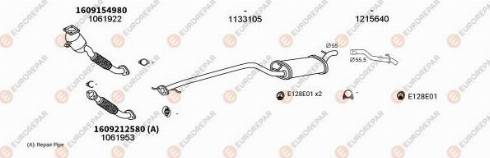 EUROREPAR 101094 - Система випуску ОГ autocars.com.ua