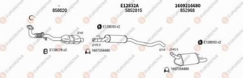 EUROREPAR 101227 - Система випуску ОГ autocars.com.ua