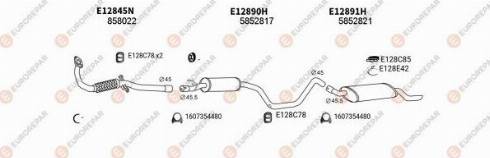 EUROREPAR 101230 - Система випуску ОГ autocars.com.ua