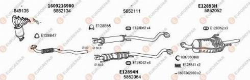 EUROREPAR 101289 - Система випуску ОГ autocars.com.ua