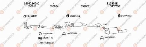EUROREPAR 101336 - Система выпуска ОГ avtokuzovplus.com.ua