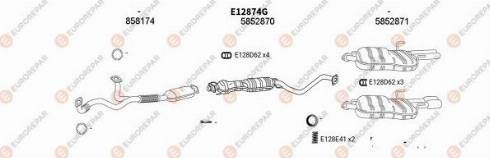 EUROREPAR 101379 - Система випуску ОГ autocars.com.ua