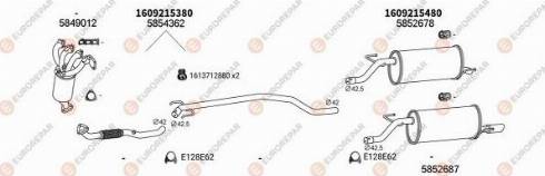 EUROREPAR 101389 - Система випуску ОГ autocars.com.ua