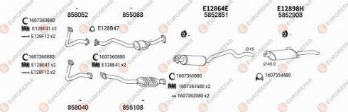 EUROREPAR 101427 - Система випуску ОГ autocars.com.ua