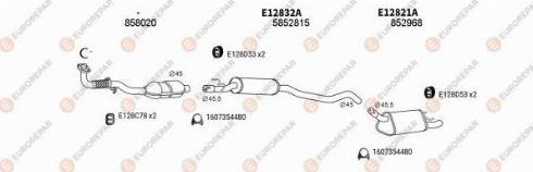 EUROREPAR 101432 - Система випуску ОГ autocars.com.ua