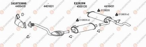 EUROREPAR 101439 - Система випуску ОГ autocars.com.ua