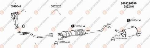 EUROREPAR 101451 - Система выпуска ОГ avtokuzovplus.com.ua
