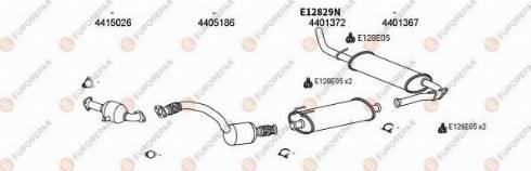 EUROREPAR 101462 - Система випуску ОГ autocars.com.ua