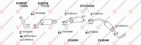 EUROREPAR 101634 - Система випуску ОГ autocars.com.ua