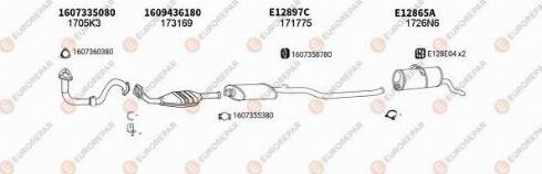 EUROREPAR 101639 - Система випуску ОГ autocars.com.ua