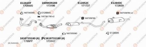 EUROREPAR 101662 - Система выпуска ОГ avtokuzovplus.com.ua