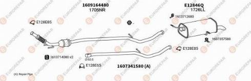 EUROREPAR 101693 - Система випуску ОГ autocars.com.ua