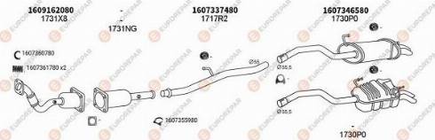EUROREPAR 101812 - Система випуску ОГ autocars.com.ua