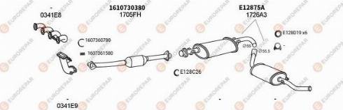 EUROREPAR 101917 - Система випуску ОГ autocars.com.ua