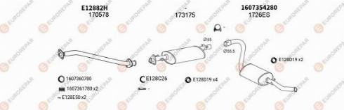 EUROREPAR 101938 - Система випуску ОГ autocars.com.ua