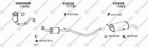 EUROREPAR 101947 - Система випуску ОГ autocars.com.ua