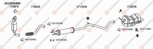 EUROREPAR 102046 - Система випуску ОГ autocars.com.ua