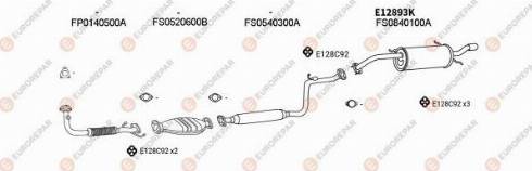 EUROREPAR 102081 - Система випуску ОГ autocars.com.ua