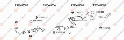 EUROREPAR 102088 - Система випуску ОГ autocars.com.ua