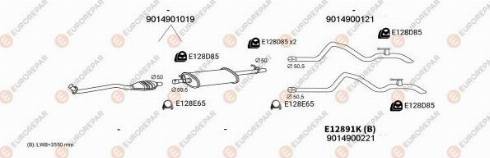 EUROREPAR 102151 - Система випуску ОГ autocars.com.ua