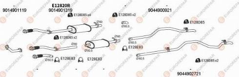 EUROREPAR 102157 - Система випуску ОГ autocars.com.ua