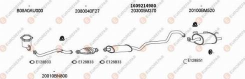 EUROREPAR 102263 - Система випуску ОГ autocars.com.ua