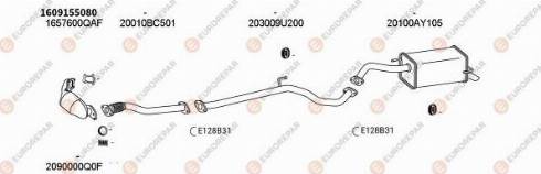 EUROREPAR 102283 - Система випуску ОГ autocars.com.ua