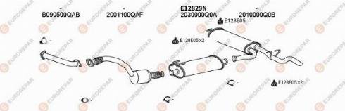 EUROREPAR 102291 - Система випуску ОГ autocars.com.ua
