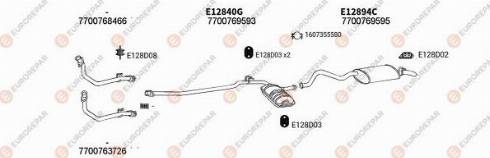 EUROREPAR 102345 - Система випуску ОГ autocars.com.ua