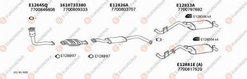 EUROREPAR 102354 - Система випуску ОГ autocars.com.ua