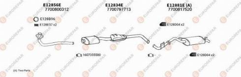 EUROREPAR 102357 - Система випуску ОГ autocars.com.ua