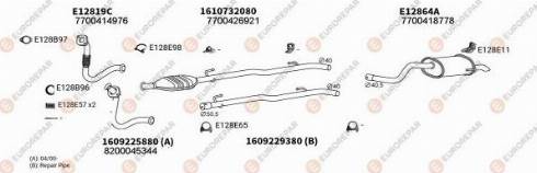 EUROREPAR 102370 - Система випуску ОГ autocars.com.ua