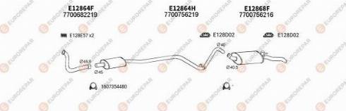 EUROREPAR 102384 - Система випуску ОГ autocars.com.ua