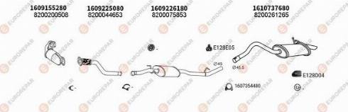 EUROREPAR 102398 - Система випуску ОГ autocars.com.ua