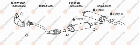 EUROREPAR 102415 - Система випуску ОГ autocars.com.ua