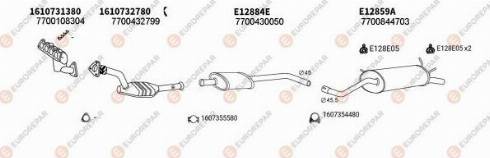 EUROREPAR 102418 - Система випуску ОГ autocars.com.ua