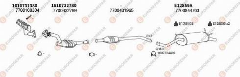 EUROREPAR 102419 - Система випуску ОГ autocars.com.ua