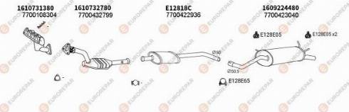 EUROREPAR 102423 - Система випуску ОГ autocars.com.ua