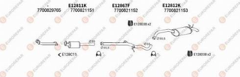 EUROREPAR 102446 - Система випуску ОГ autocars.com.ua