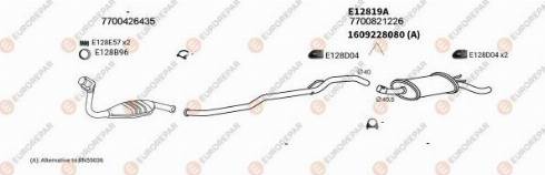 EUROREPAR 102463 - Система випуску ОГ autocars.com.ua