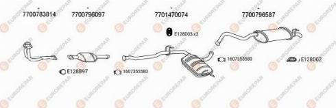 EUROREPAR 102479 - Система випуску ОГ autocars.com.ua