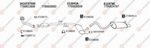 EUROREPAR 102484 - Система випуску ОГ autocars.com.ua