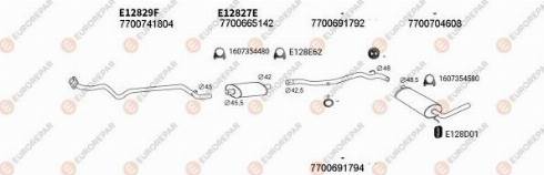 EUROREPAR 102490 - Система випуску ОГ autocars.com.ua