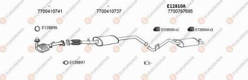 EUROREPAR 102492 - Система випуску ОГ autocars.com.ua