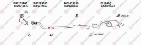 EUROREPAR 102493 - Система випуску ОГ autocars.com.ua