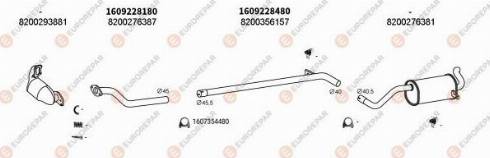 EUROREPAR 102495 - Система випуску ОГ autocars.com.ua