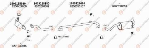 EUROREPAR 102500 - Система випуску ОГ autocars.com.ua